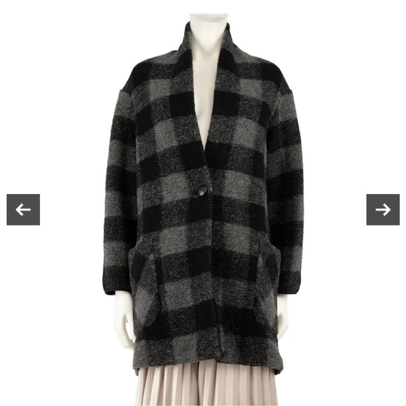 Isabel Marant Etoile Plaid Coat - Picture 10 of 11